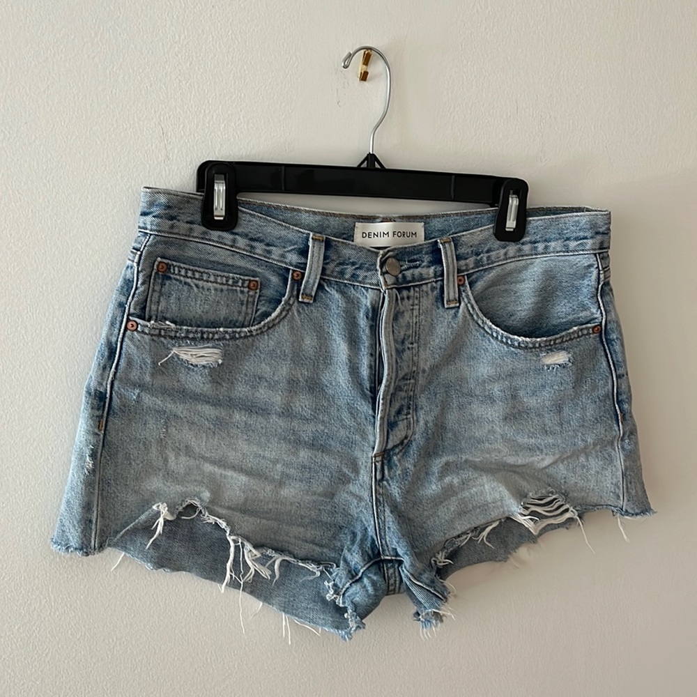 Denim Forum Ex Boyfriend shorts